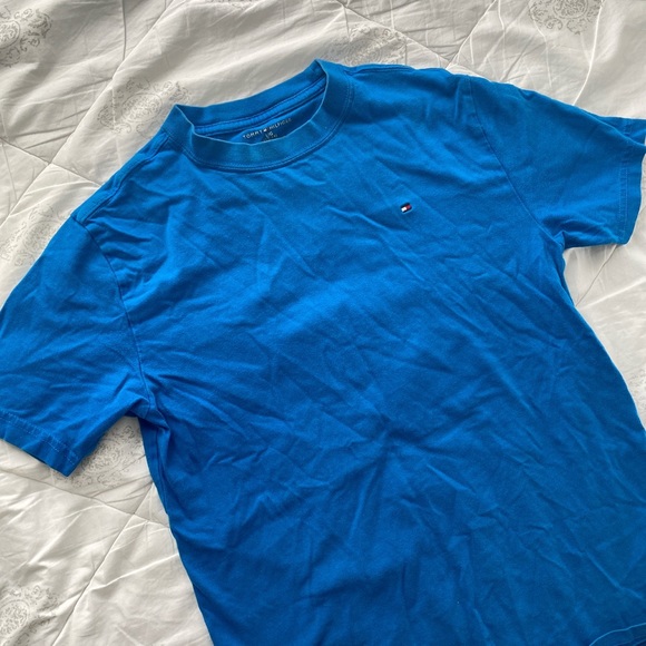 Blue Tommy Hilfiger T-shirt - Picture 1 of 3